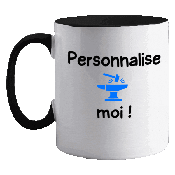 Mug blanc couleur intérieure