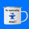 Mug en métal émaillé personnalisable – Cadeau original